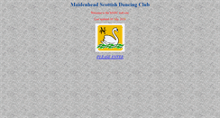 Desktop Screenshot of maidenheadscottishdancing.org.uk
